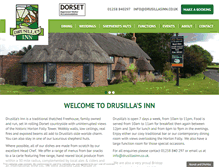 Tablet Screenshot of drusillasinn.co.uk